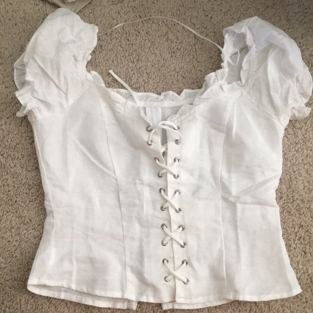 BNWT corset style midi top